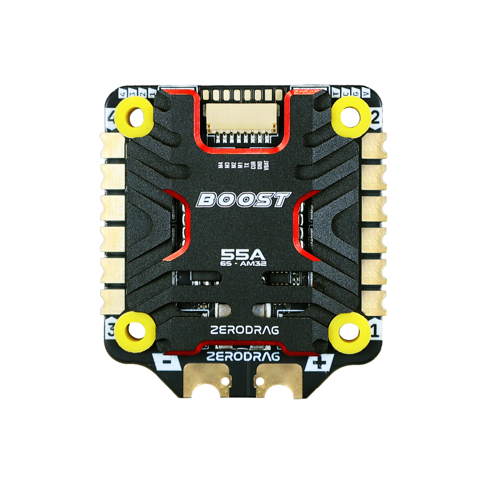 Zerodrag Boost AM32 55A 4-in-1 ESC with 12-Month Warranty – Made in India