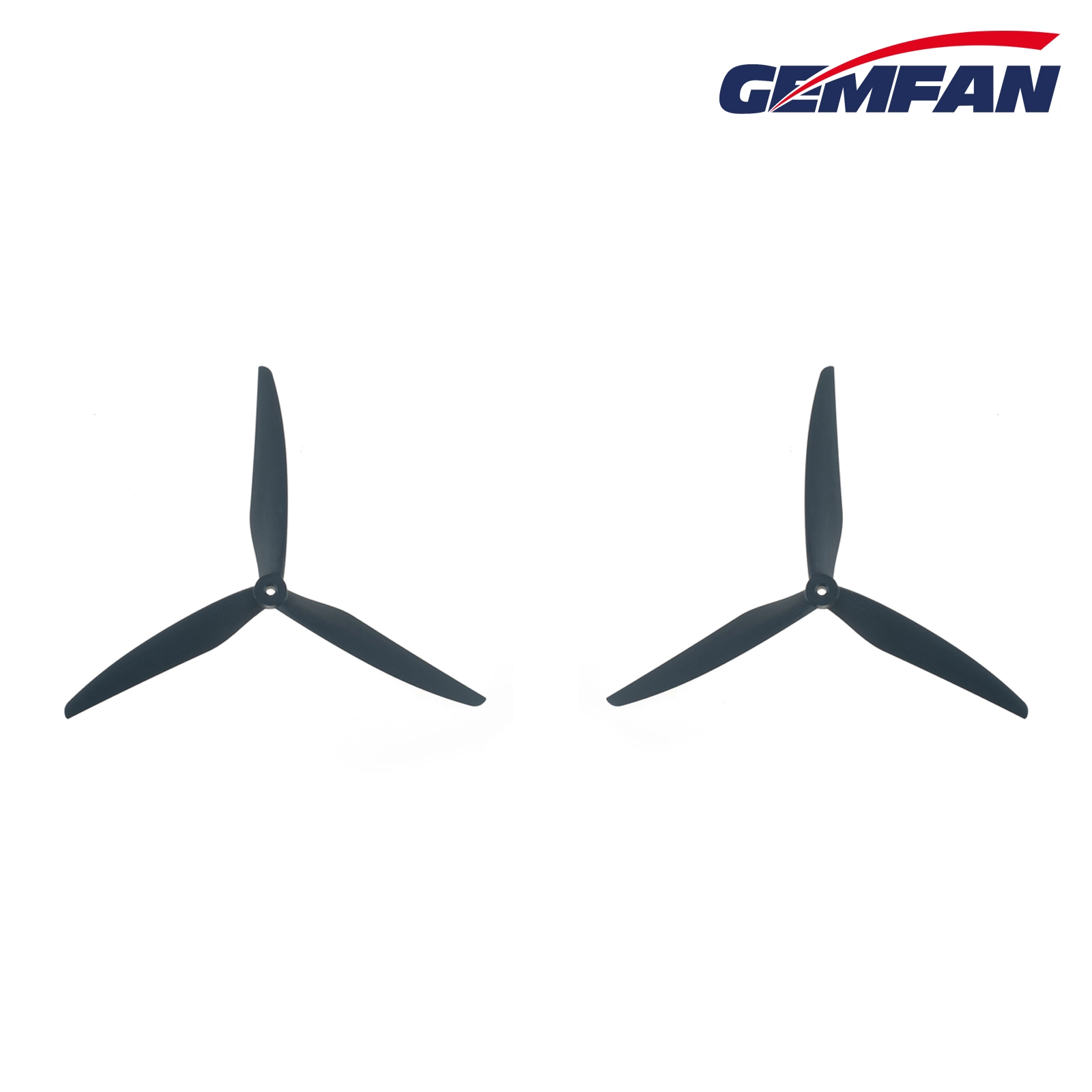 Gemfan 1050 Cinelifter Glass Fiber Nylon 3 Blade CW/CCW- Black (1 Pairs) - Image 3