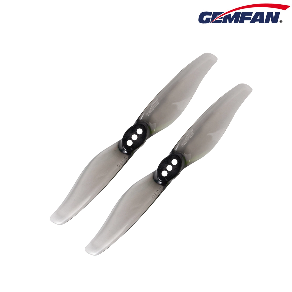 Gemfan 3018 Hurricane PC 2 Blade 1.5mm - Clear Gray (4 Pairs)
