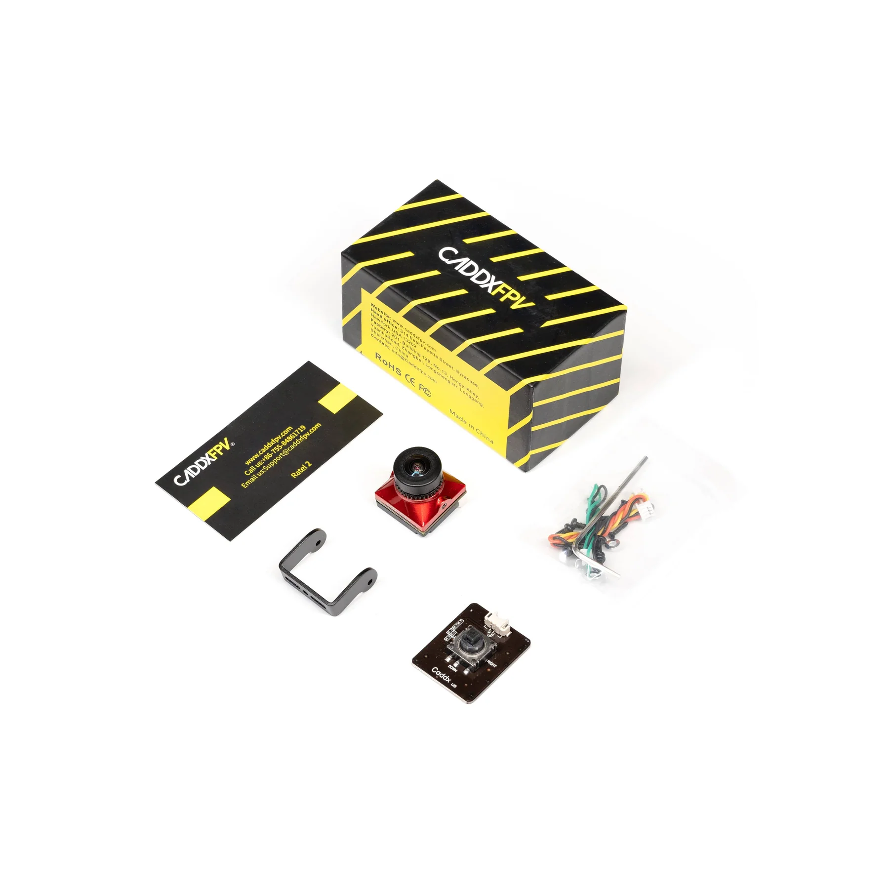 CaddxFPV Ratel2 Analog Camera - Black - Image 4