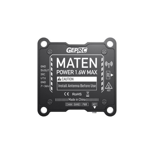 GEPRC MATEN 5.8G 1.6W VTX - Image 6