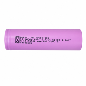 INR-18650-26E Lithium-Ion Cell 3.7V 2600MAH (DMEGC)