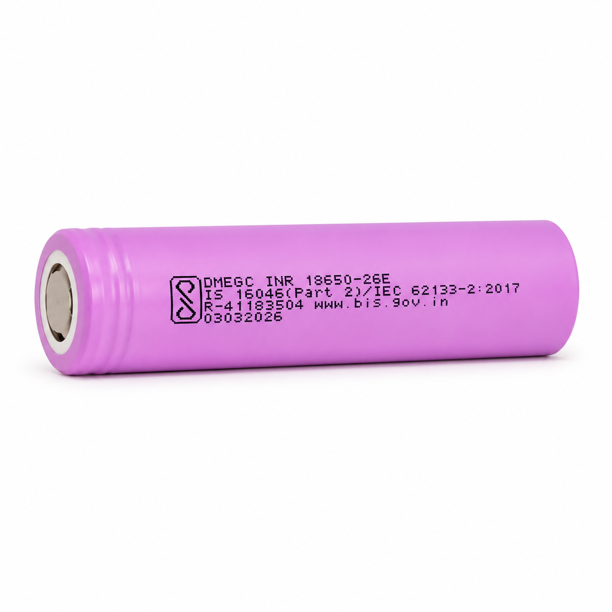 INR-18650-26E Lithium-Ion Cell 3.7V 2600MAH (DMEGC) - Image 3