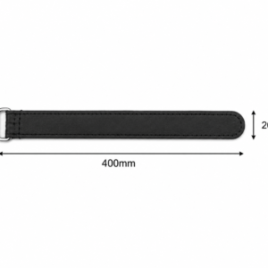 20mm-400mm Microfiber PU Leather Battery Straps