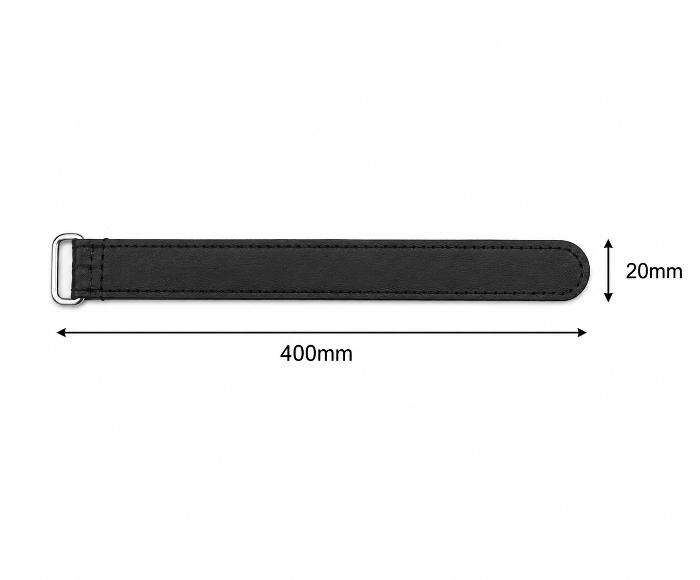 20mm-400mm Microfiber PU Leather Battery Straps