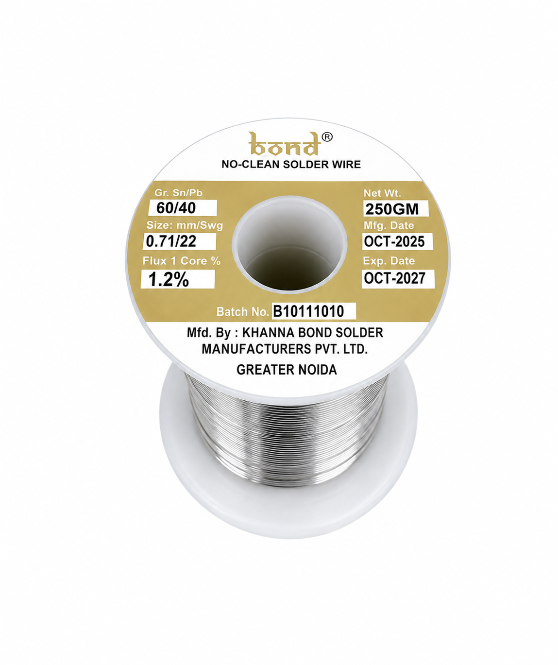 BOND SOLDER WIRE 60/40 (250gm)