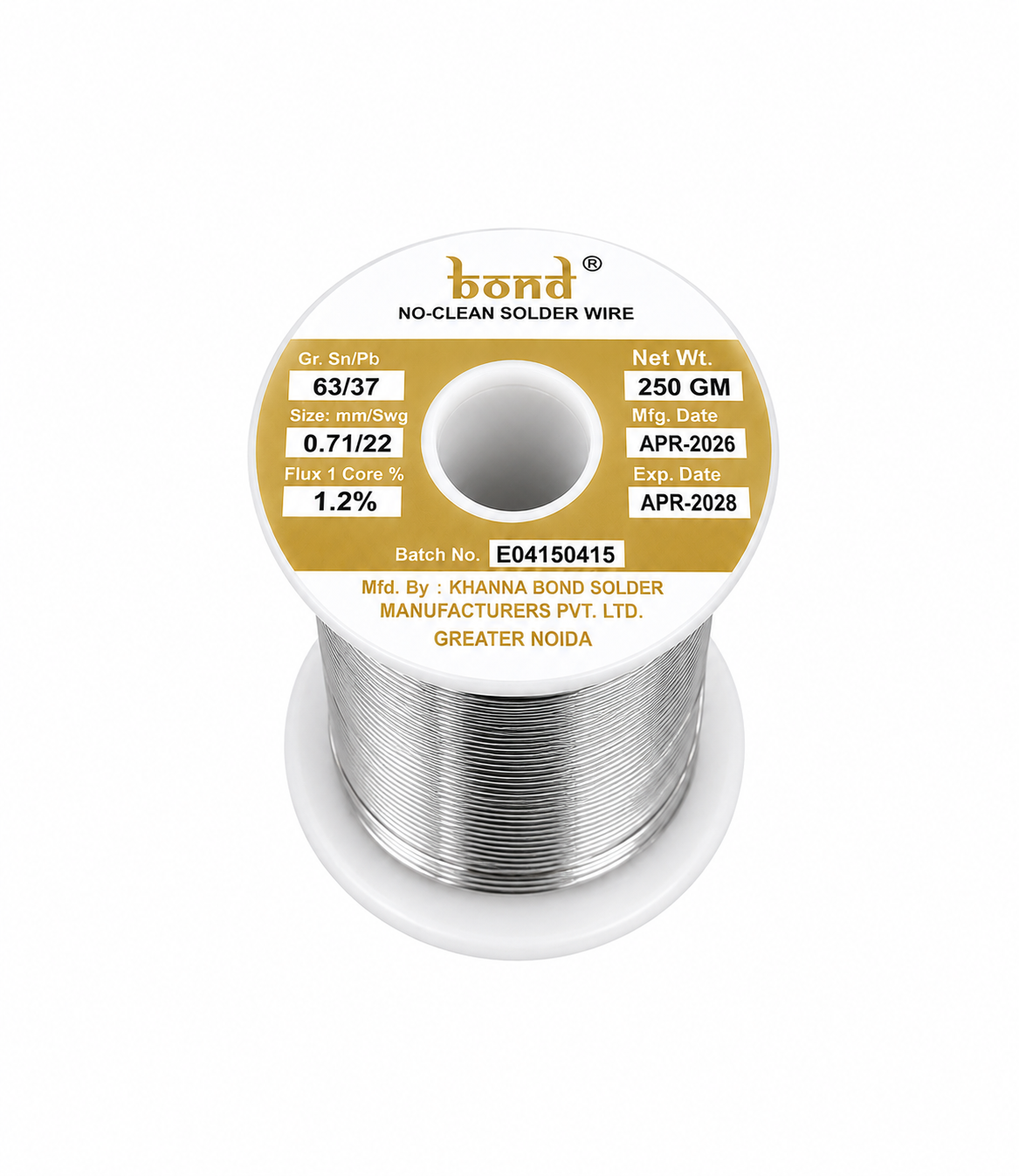 BOND SOLDER WIRE 63/37 (250gm)