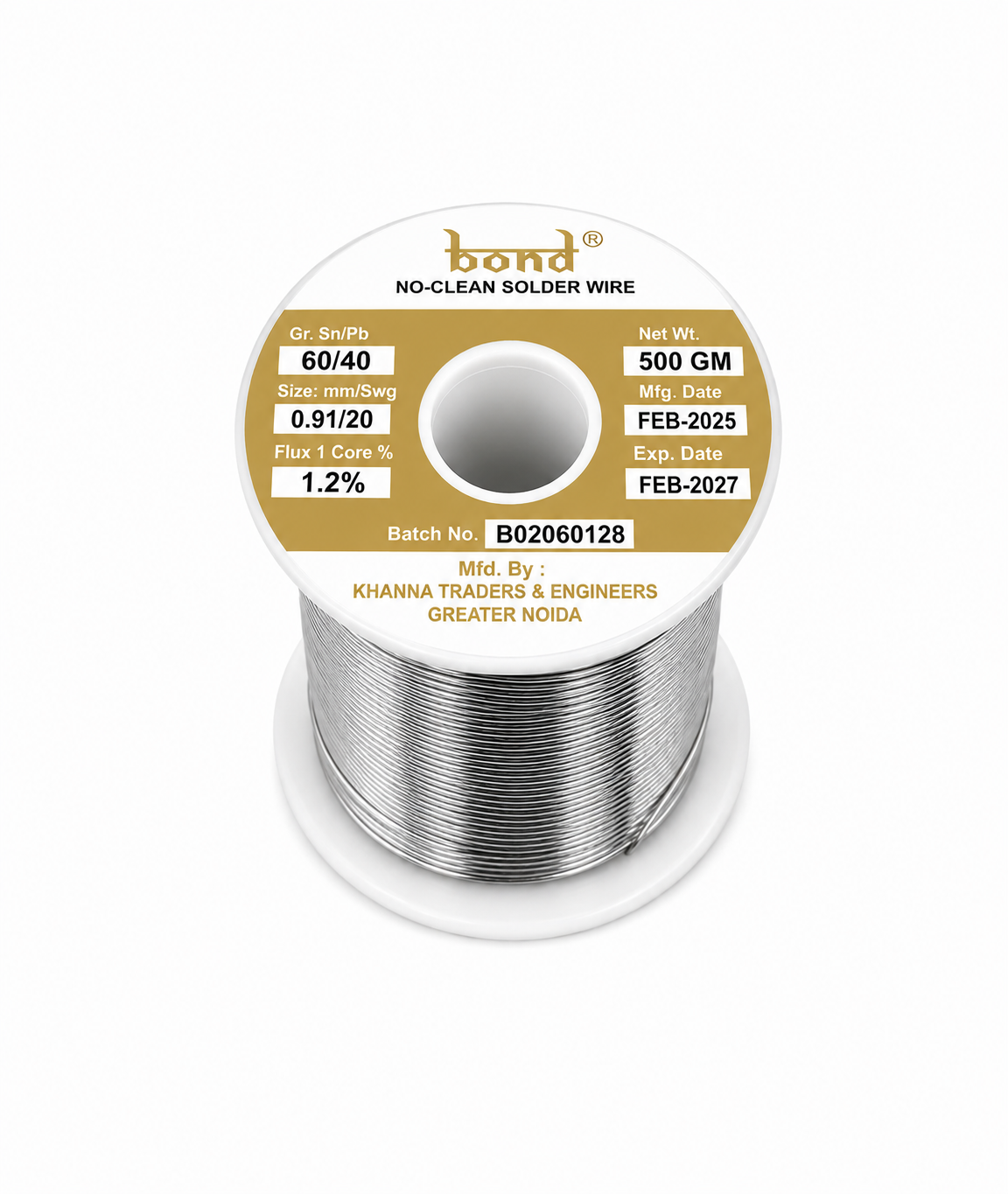 BOND SOLDER WIRE 60/40 (500gm)