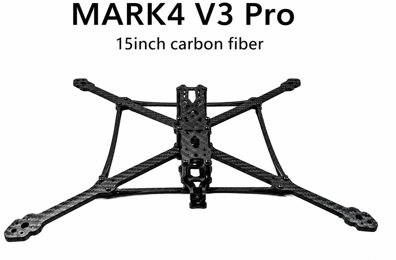MARK4 V3 Pro 13/15 Inch Carbon Fiber Drone Frame - Image 2