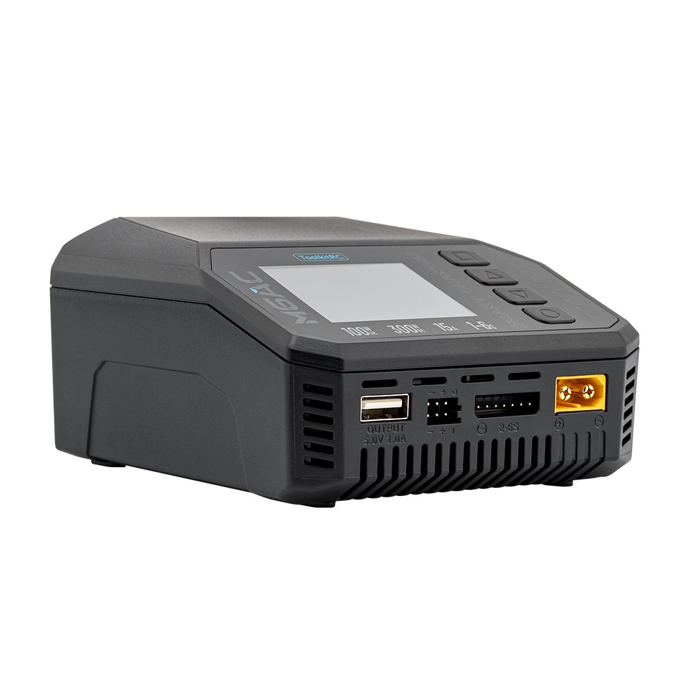 ToolkitRC M6AC 1-6S AC 100W DC 300W 15A Battery Charger - XT60 - Image 5