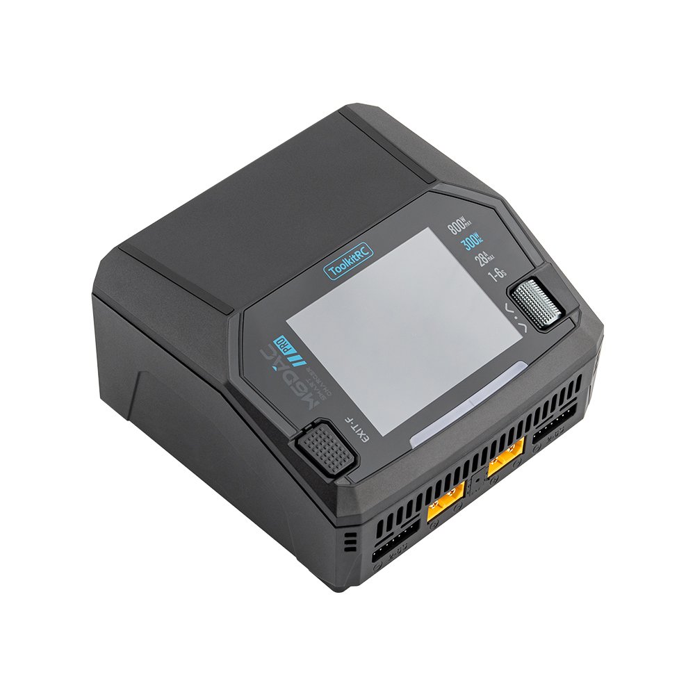 ToolkitRC M6DAC Pro 1-6S AC 300W DC 800W 16Ax2 Battery Charger - XT60 - Image 2