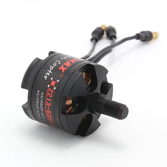 Emax MT2213 935KV Brushless DC Motor for Drone – Red Cap (CCW) With 1045 Propeller Combo - Image 5