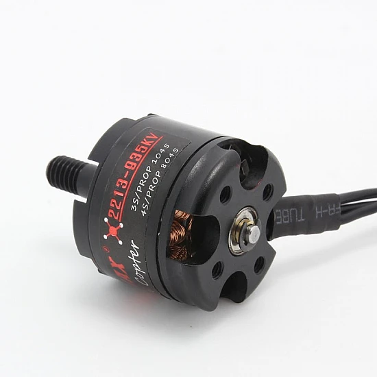 Emax MT2213 935KV Brushless DC Motor for Drone – Red Cap (CCW) With 1045 Propeller Combo - Image 6
