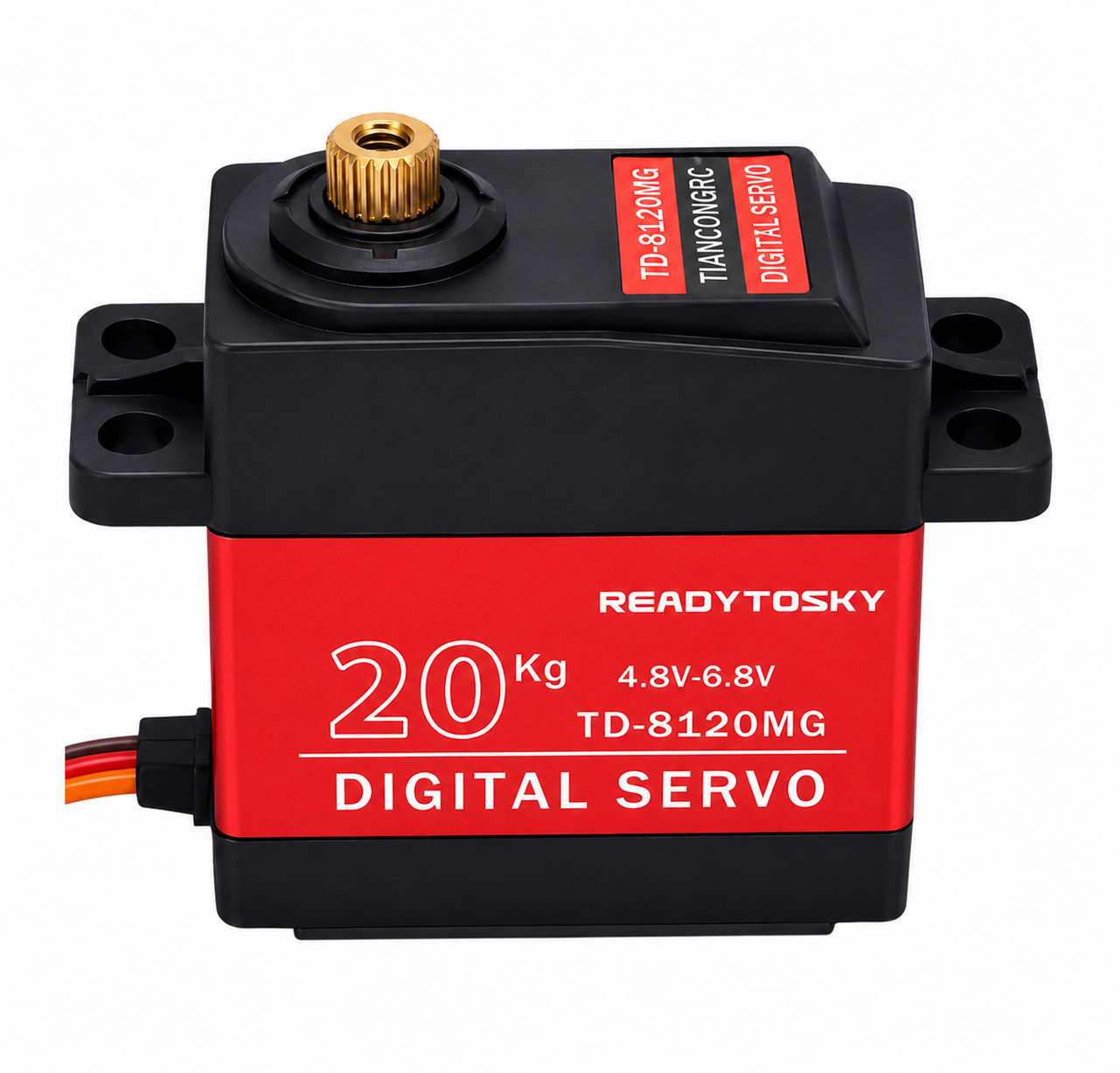 20KG Digital Servo with Aluminum Metal Gears 180°
