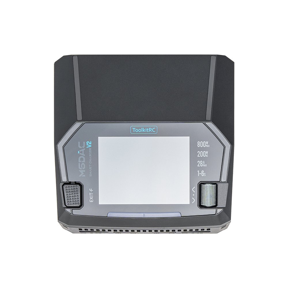 ToolkitRC M6DAC V2 1-6S AC 200W DC 800W 16Ax2 25A Sync Battery Charger - XT60 - Image 4